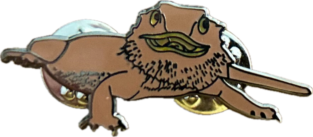 #SpikeTheBeardedDragon Pin